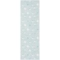 Safavieh Montauk Runner Rug, Aqua and Ivory - 2 ft.-3 in. x 7 ft. MTK614H-27